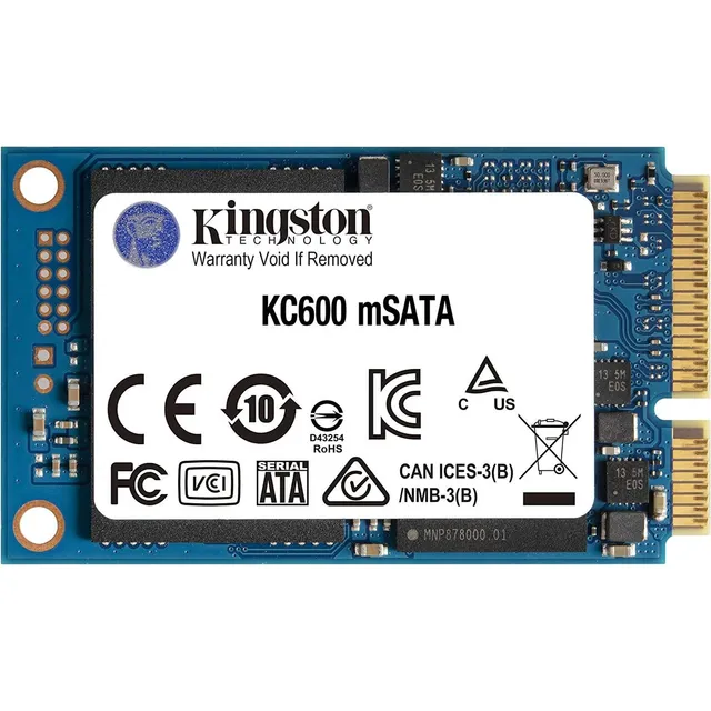 Ssd Kingston Skc600ms, 1024gb Sata Iii Msata Skc600ms/1024g