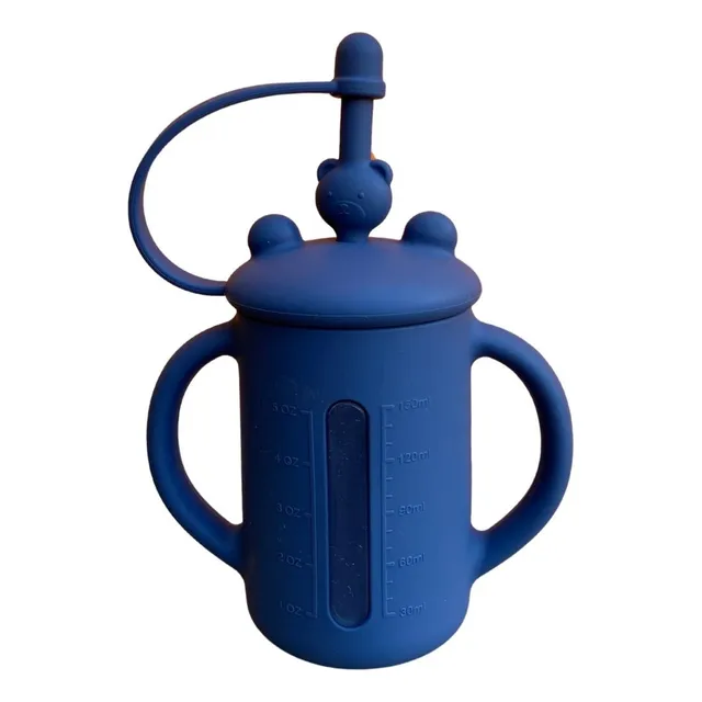 Vaso De Silicona Con Pitillo Para Niños