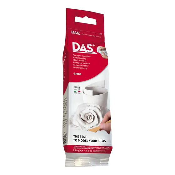 Massa Das 250g Branca Cerâmica Fria Para Modelagem Esculturas Trabalhos Criativos