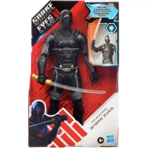 G.i. Joe Origins Ninja Strike Snake Eyes 30cm Oficial