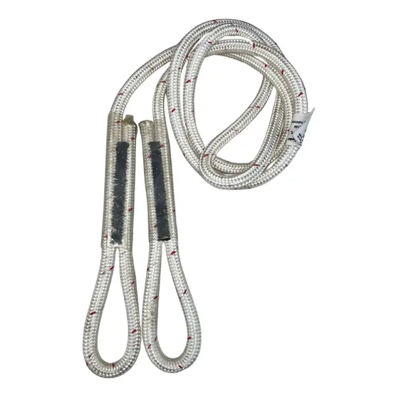 2 Metros C/ Costura Olhal Corda Nr18 12mm Trava Queda 22kn