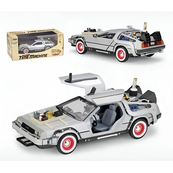 Vehículo De Colección De Volver Al Futuro Parte 3 Delorean