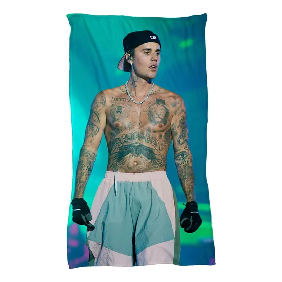 Frazada Cobija Justin Bieber Manta Ultrasuave Alta Calidad