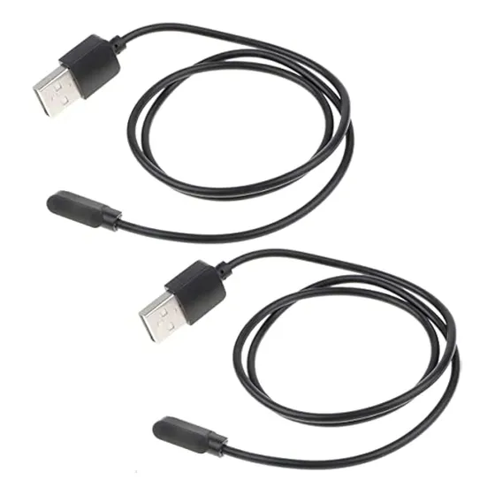 Larimuer 2 Cables De Carga Usb, Cargador Magnético