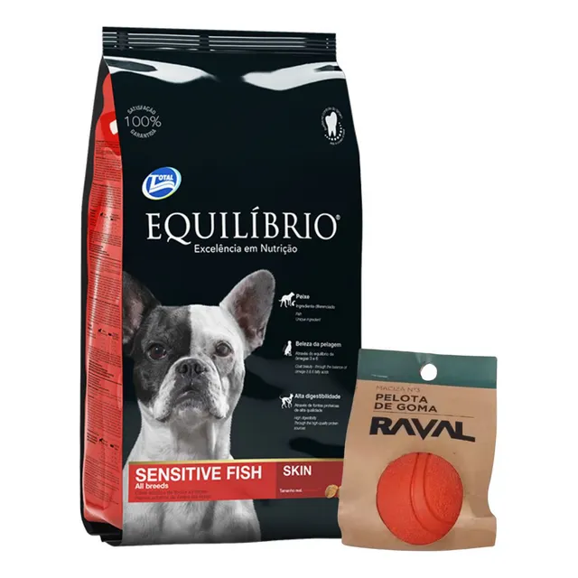 Alimento Equilibrio Sensitive 15kg + Regalos