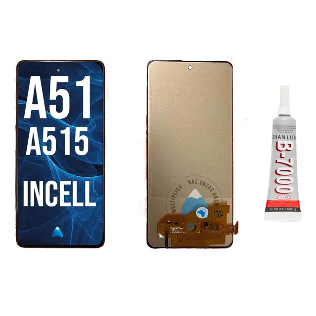 Modulo Display Touch Para Samsung A51 A515 + Pegamento Incel