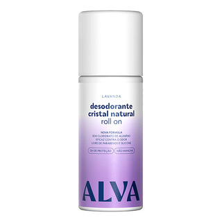 Desodorante Alva Cristal Roll On Lavanda 60 Ml Importado Desodorante Alva Cristal Roll On Lavanda 60 Ml Importado