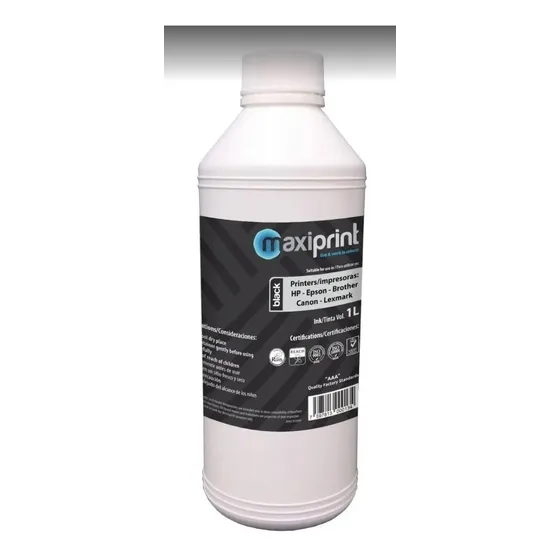 Tinta Universal Para Hp Canon Epson Lexmark 1 Litro. Recarga