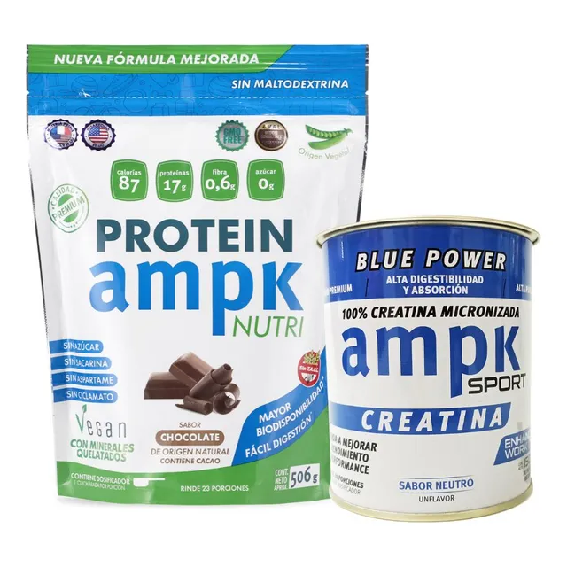 Proteína Vegana  Ampk + Creatina