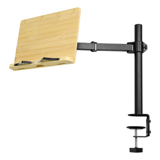 Soportes Para Libros De Bambú Con Abrazadera Para Lectura Soportes Para Libros De Bambú Con Abrazadera Para Lectura