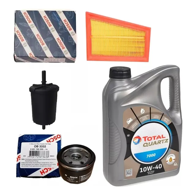 Aceite Y Filtro Kangoo Total Original 1.6 16v K4m
