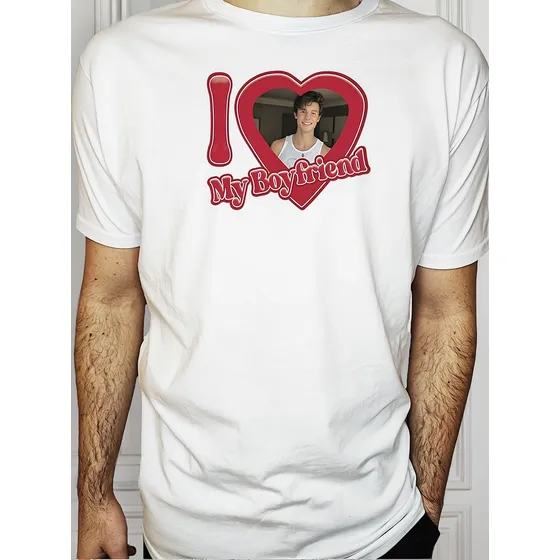 Remera I Love My Boyfriend Shawn Mendes - Aesthetic Unisex