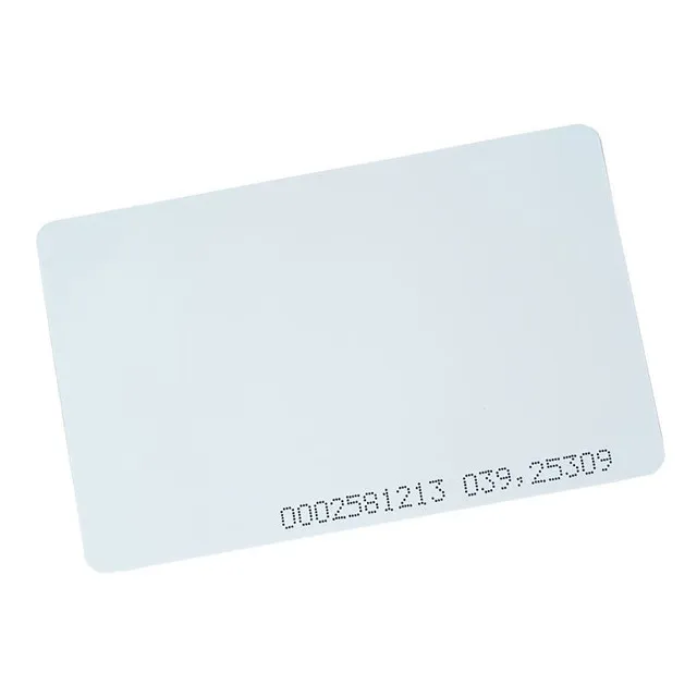 50 Pcs - Cartão Proximidade Rfid 125khz Relogio Ponto - Nfe