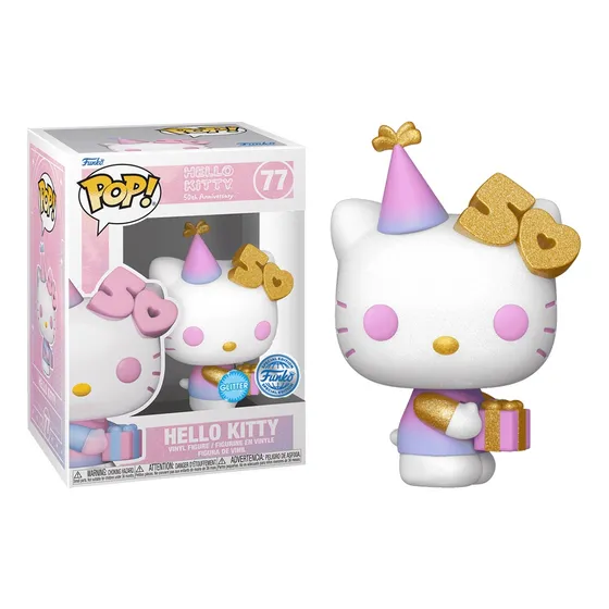 ¡Funko Pop! ¡Exclusivo de Hello Kitty 77 Glitter