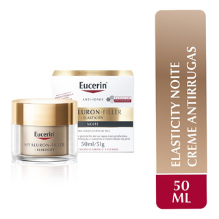 Creme Facial Hyaluron-filler Elasticity Noite 50ml Eucerin Tipo De Pele Todo Tipo De Pele Creme Facial Hyaluron-filler Elasticity Noite 50ml Eucerin Tipo De Pele Todo Tipo De Pele