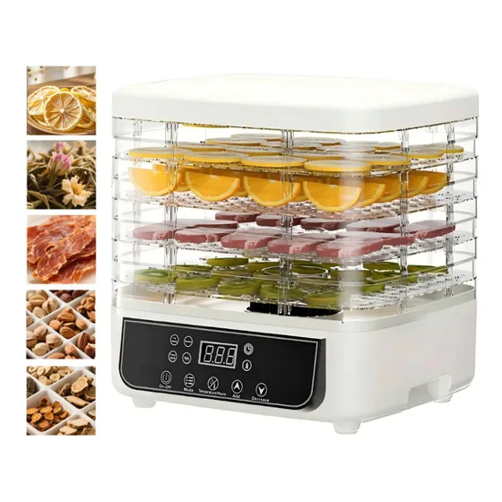 Deshidratador Alimentos Cinco Capas Con Ajuste Minutero