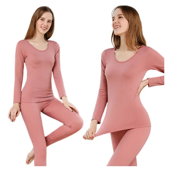1 Set De Ropa Térmica Y Pantalones Para Hombre Y Mujer