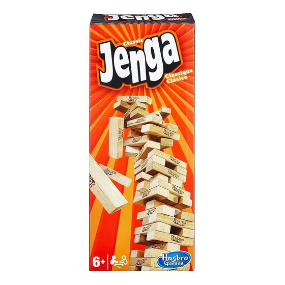 Jenga Hasbro Madera 100% Original Torre Ladrillos - El Rey