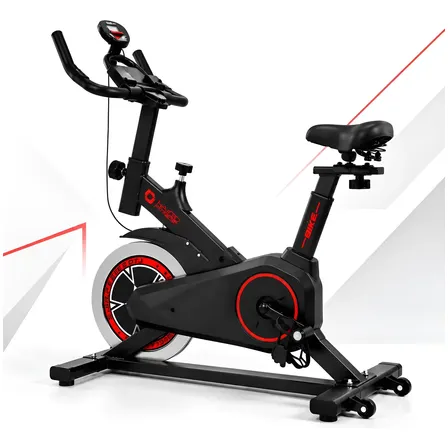 Bicicleta Spinning Lauben Fitness Valente Flywheel 8kg Preto 12v
