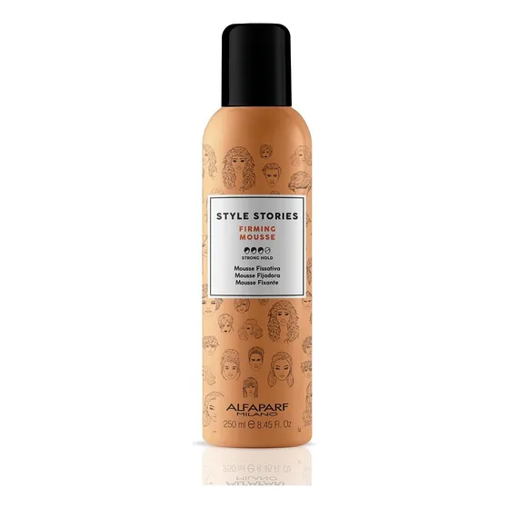 Mousse Fijacion Fuerte Firming Style Stories Alfaparf 250 Ml