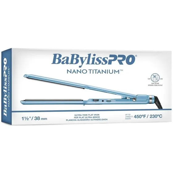 Plancha De Cabello Babyliss Ligero Pro Nano Titanium 1-1/2''