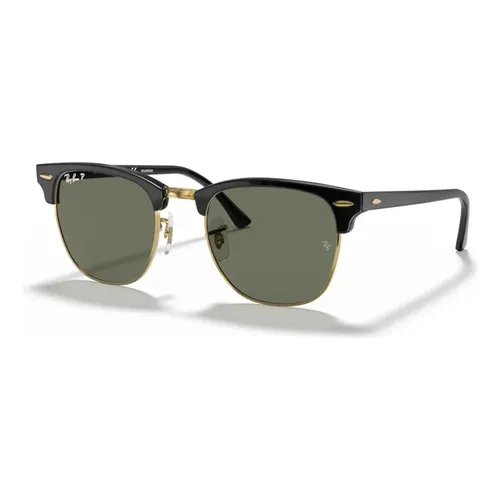 Óculos De Sol Ray-Ban Clubmaster Reverse Retangular Cinza