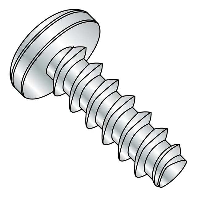 Tornillos De Rosca Para Plástico Cabezal Pan Zinc Pack 100