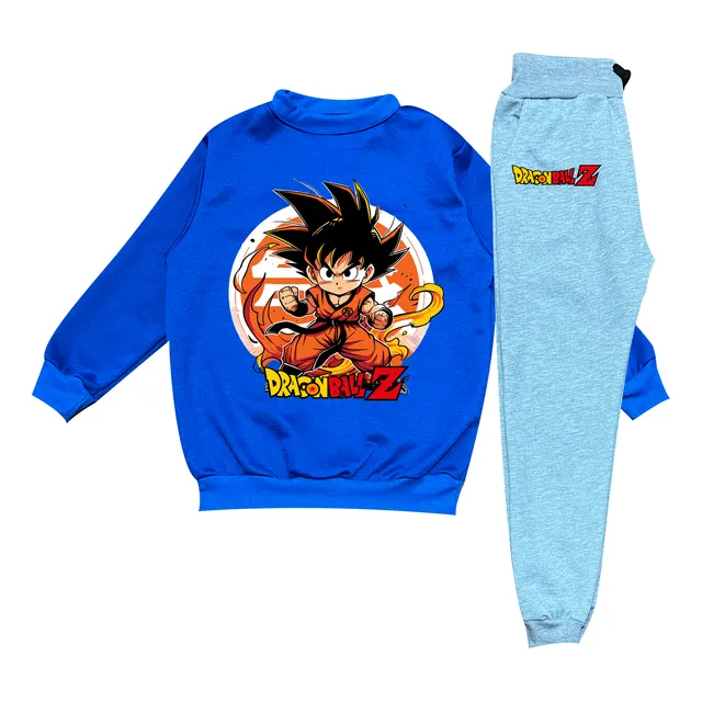 Conjunto Sudadera Dragon Ball Z Goku Para Niño