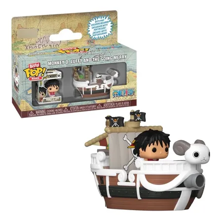Funko Bitty Pop Monkey D. Luffy And The Going Merry