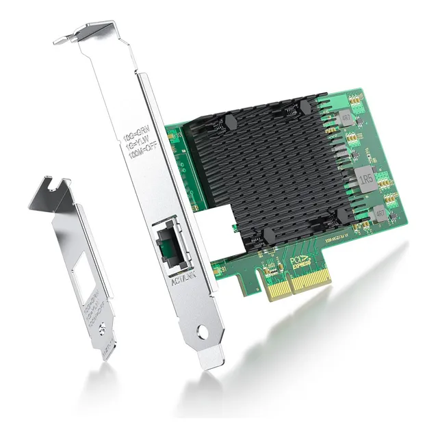 Tarjeta De Red Pci-e 10gb Compatible Para Intel X550-t1, Un