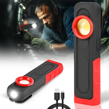 Lanterna De Inspeção Luz Quente E Fria Para Polimento Detail