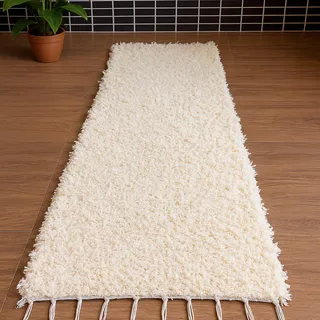 Passadeira Boho Quarto 2,00 X 0,50 AlgodĂŁo RĂșstico Cru Passadeira Boho Quarto 2,00 X 0,50 AlgodĂŁo RĂșstico Cru