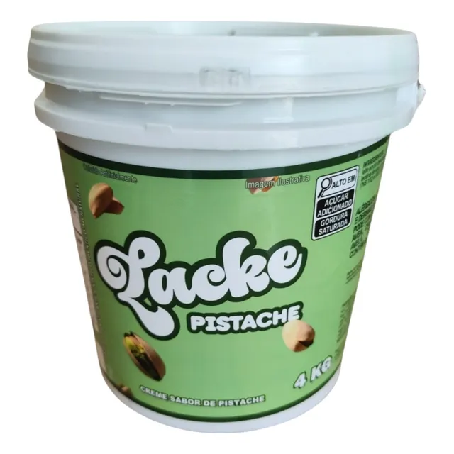 Recheio Creme Lacke Pistache Açaí E Sorvete 4kg