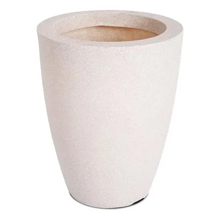 Vaso Para Plantas 31 Cor Branco Mármore
