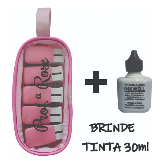 Carimbos Para Professora Kit Com 5 Produção Imediata !
