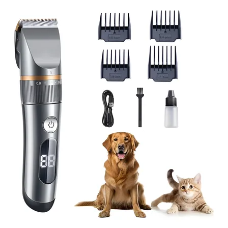 Maquina Corta Pelo Mascotas Perro Gato Kit Completo
