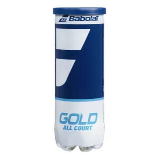Bola De TĂȘnis Babolat Gold All Court Tubo Com 3 Bolas Bola De TĂȘnis Babolat Gold All Court Tubo Com 3 Bolas