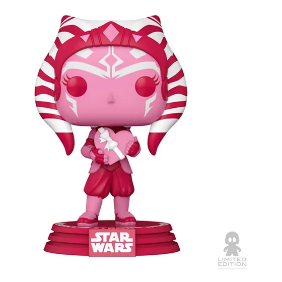 Funko Pop Star Wars: Ahsoka 496 (san Valentin)