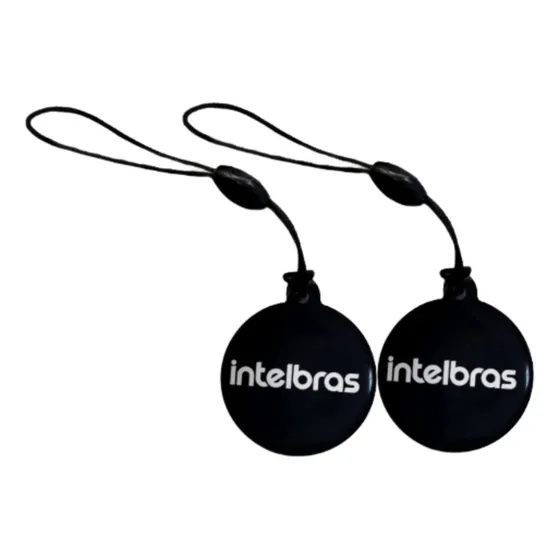 2 Chaveiro Rfid Mifare Xid 1000 13,56 Mhz Intelbras