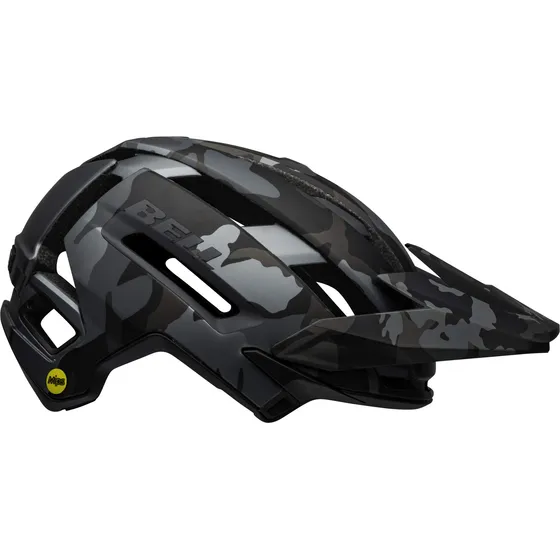 Casco De Bicicleta De Montaña Bell Super Air Mips Negro Mate