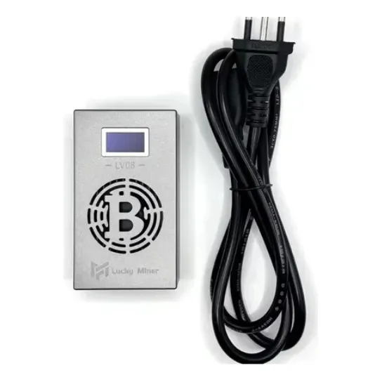 Lucky Miner Lv06 500gh/s 20w Sha-256 Bitcoin Dbg Bch