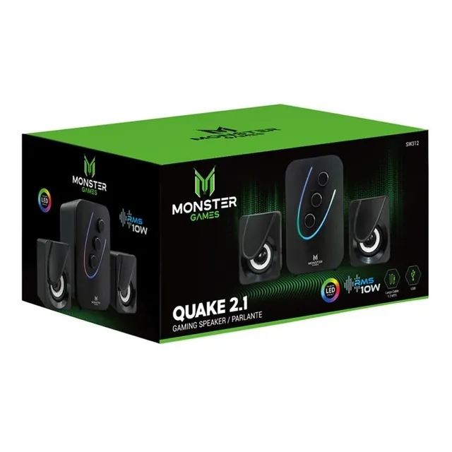 Subwoofer Monster Games Quake 2.1 / Tecnocenter