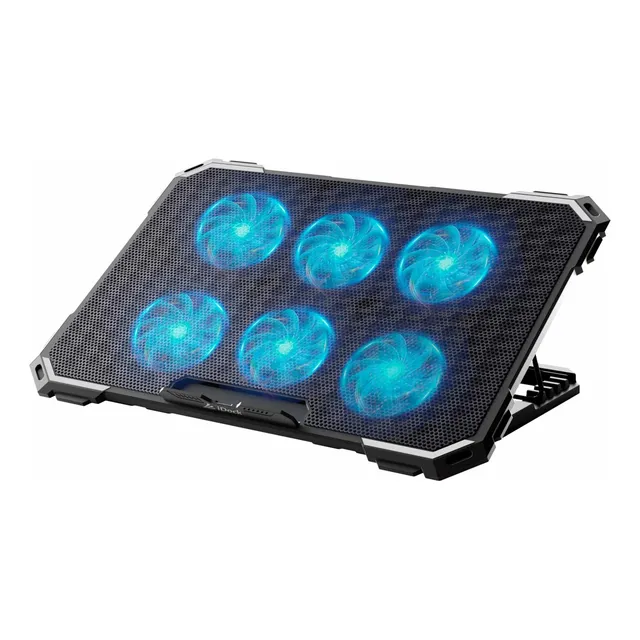 Cooler Idock N2 Thermal Con 6 Ventiladores Y Led Fan Blue