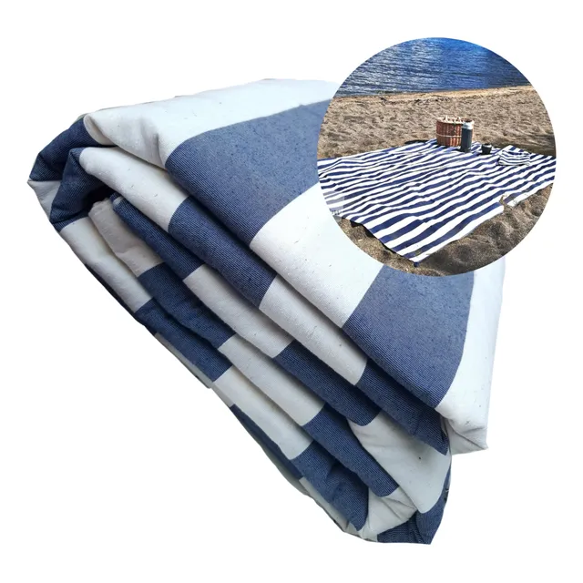 Lona Playera Manta 2*1.5mts 4presillas Tela Premium Bifaz