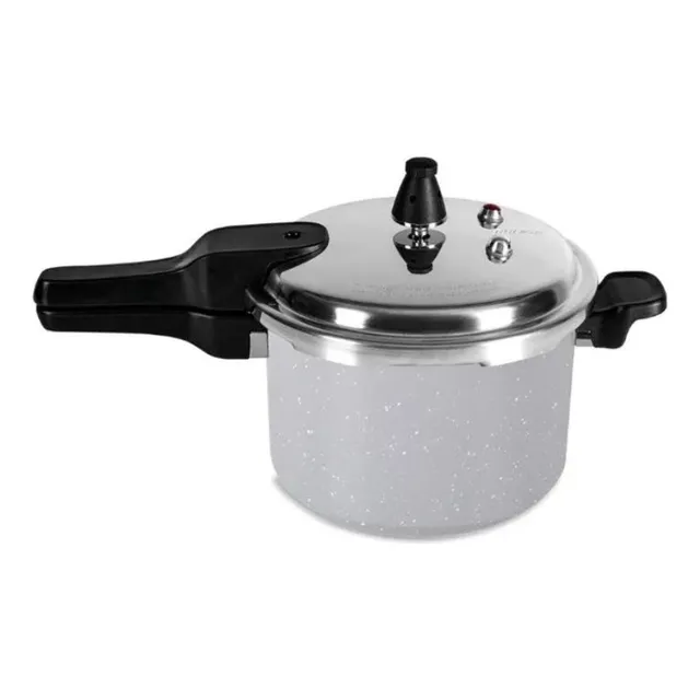Panela Pressão Fechamento Externo Indução 4,2l Brinox Cor Gris Panela Pressão Fechamento Externo Indução 4,2l Brinox Cor Gris