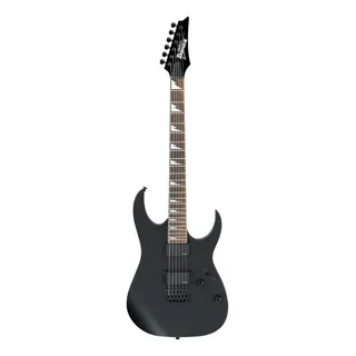 Guitarra Elétrica Ibanez Rg Gio Grg121dx Soloist De Choupo Black Flat Com Diapasão De Amaranto Guitarra Elétrica Ibanez Rg Gio Grg121dx Soloist De Choupo Black Flat Com Diapasão De Amaranto