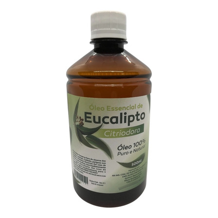 Óleo De Eucalipto Citriodora 100% Puro Natural 500ml Óleo De Eucalipto Citriodora 100% Puro Natural 500ml