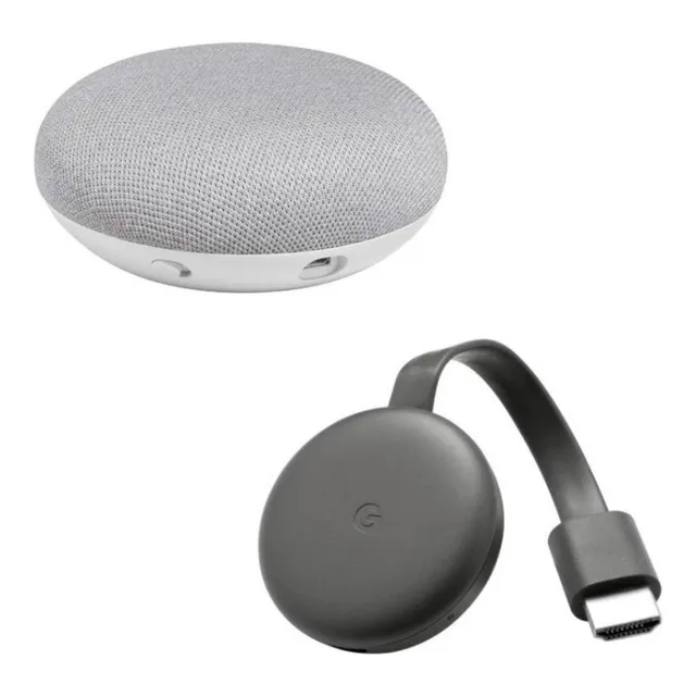 Super Combo Nest Mini Google + Chromecast