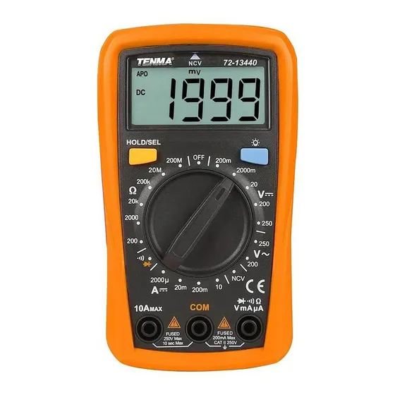 Multimetro Digital De Bolsillo Tenma 72-13440