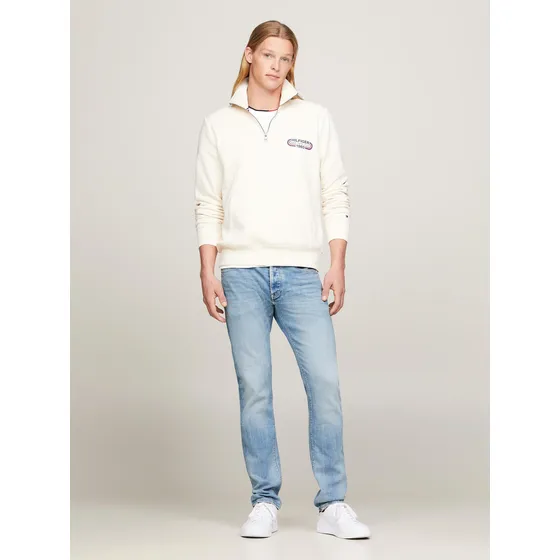 Buzo Blanco Con Logo Deportivo Archive Tommy Hilfiger